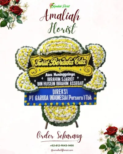 Papan Bunga Duka cihujan