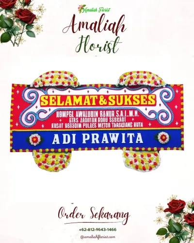 Karangan Bunga Ucapan Selamat cihujan